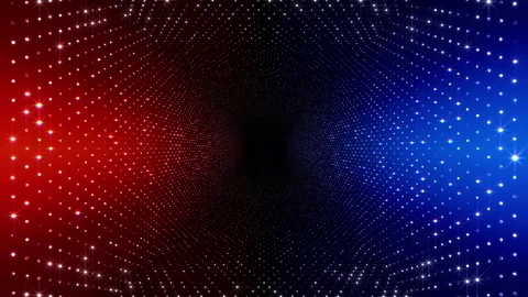 Neon Led Lights Sci Fi Futuristic Glowing Dot Dark space BF4 스톡 동영상 231628610