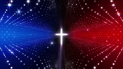 Neon Led Lights Sci Fi Futuristic Glowing Dot Dark space CF6 Stock Footage 232086021