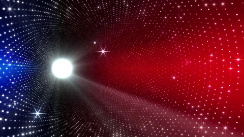 Neon Led Lights Sci Fi Futuristic Glowing Dot Dark space TN6 Vídeos de archivo 232086448