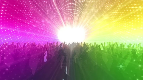 Neon Led Lights Sci Fi Futuristic Glowing Dot Dark space HF8 Видео 240020944