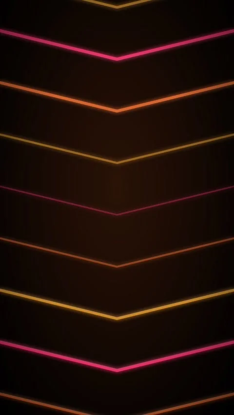 Neon light beams with chevron sunset Stock Footage 339322561