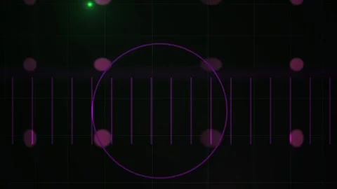 Neon Light Design Elements Patterns. Stock Footage 340036982