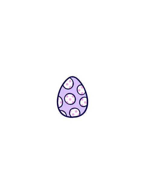 Neon light effect animation of cartoon of painted easter egg Stock Footage 324088663