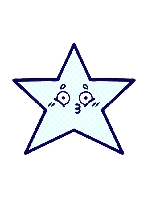 Neon light effect animation of comic book style cartoon of a star fish Stock Footage 324174022