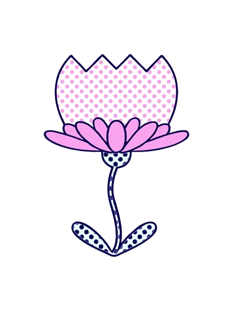 Neon light effect animation of comic book cartoon of a flower Stock Footage 324322350