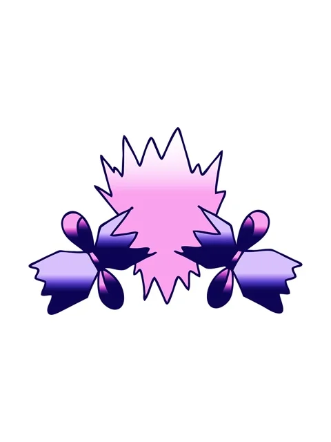 Neon light effect animation of gradient shaded quirky cartoon pulled cracker Stock Footage 324047475