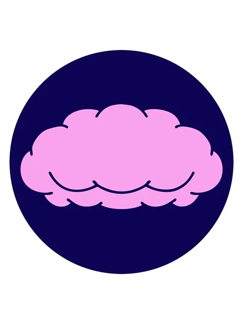 Neon light effect animation of iconic tattoo style image of a grey cloud Stock Footage 324434728