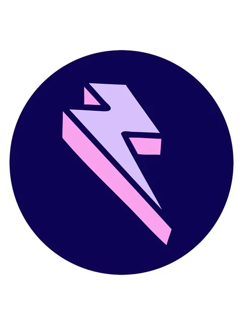 Neon light effect animation of lighting bolt icon Stock Footage 324126249
