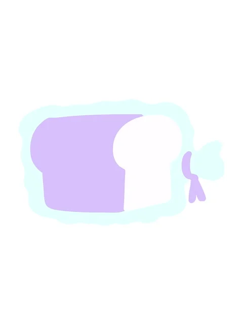 Neon light effect animation of loaf of bread in bag Stock Footage 324254284