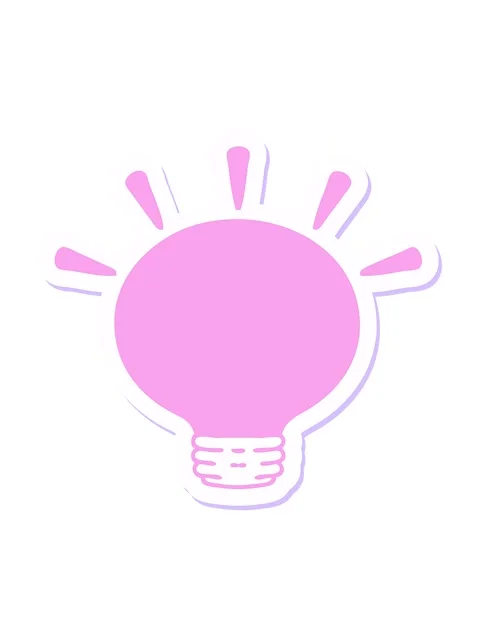Neon light effect animation of shining light bulb sticker Stock Footage 324360609