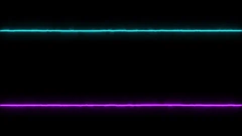 Neon light flicker animation 4k on black background Stock Footage 306752267