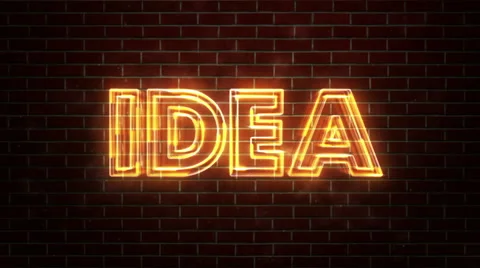 Neon light Stock Footage 54912175