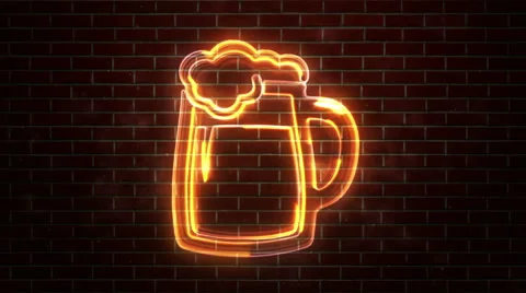 Neon light Stock Footage 54913140