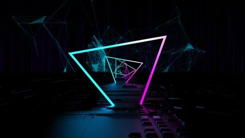 Neon Light Stock Footage 128278067