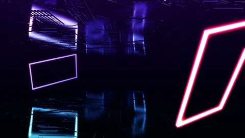 Neon Light Video stock 128285132