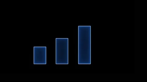 Neon light of icon connecting to cell network 4K Stock Footage 64848315
