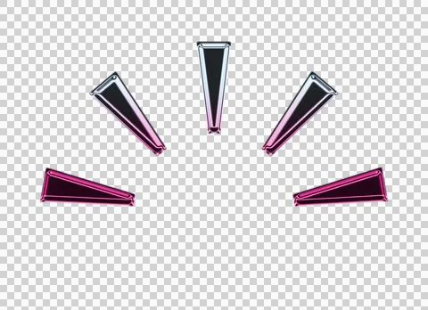 Neon light illuminated abstract hand gesture transparent background fingers Stock Illustration