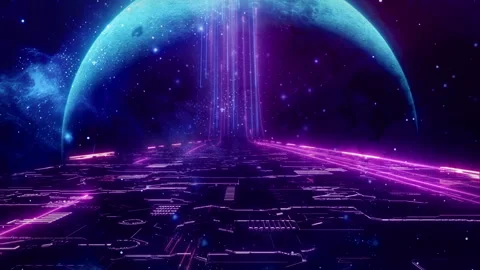 Neon Light Loop Stock Footage 246517410