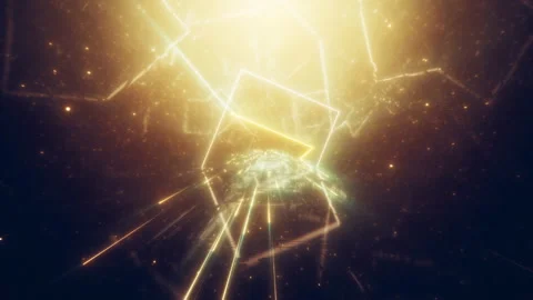 Neon Light Loop Stock Footage 261970991