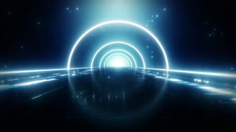 Neon Light Loop Stock Footage 271042473