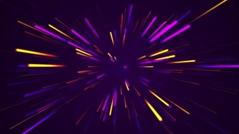 Neon light motion video hd Video stock 276818703