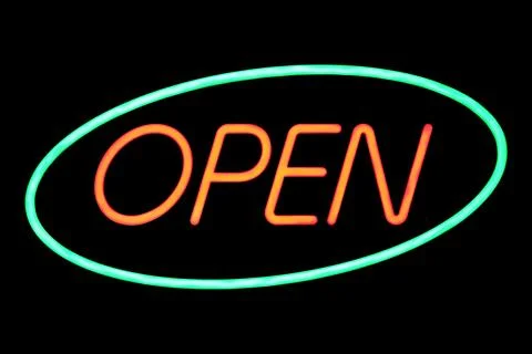 Neon light - Open Stock Photos