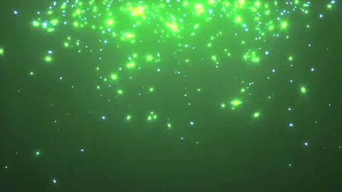 Neon light particle bokeh loop animation Stock-Footage 146000111