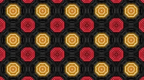 Neon Light Pattern Stock Footage 56945745