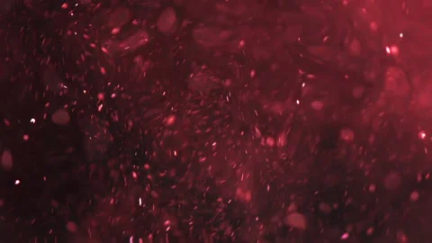 Neon light red particle bokeh loop animation 스톡 동영상 145897099