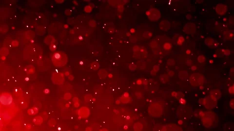 Neon light red particle bokeh loop animation 스톡 동영상 145923013