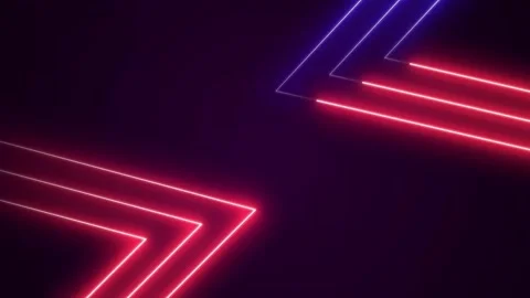 Neon Light Reflections and Bokeh Motion Stock Footage 322953992