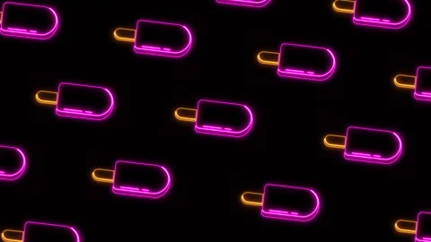 Neon Light Shapes 스톡 동영상 280893338