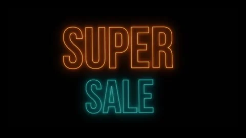 Neon Light Shapes Stock Footage 287139284