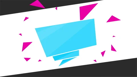 Neon Light Shapes Stock Footage 293588522