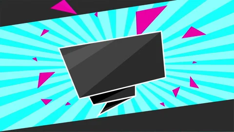 Neon Light Shapes Stock Footage 293940178