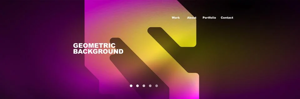 Neon light shiny high-speed technology abstract background. Movement pattern for Stock Illustration