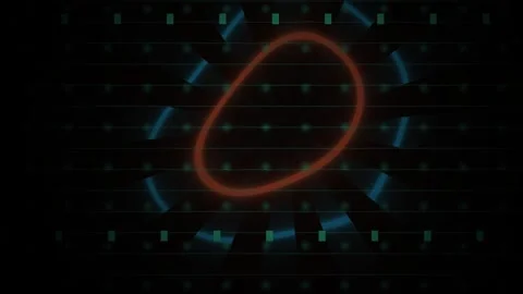 Neon Light Technology Background Design. Stock Footage 340037372