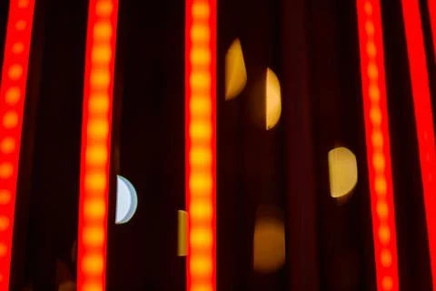 Neon lighting glow abstract background. Stock Photos