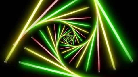 Neon Lights 1 Stock Footage 46802862