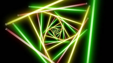 Neon Lights 3 Stock Footage 46802899