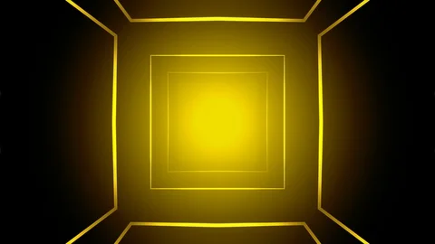 Neon lights, abstract seamless background, looped animation, fluorescent Video stock 100855832