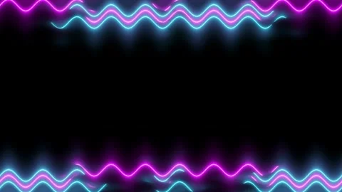 Neon Lights Background Stock Footage 284390923