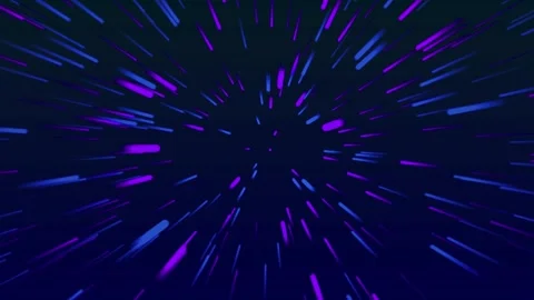Neon Lights Background With OF Line Blue Color Stock Footage 183435098