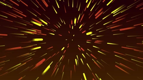 Neon Lights Background With OF Line Orange Color Stock Footage 183433861
