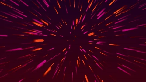 Neon Lights Background With OF Line Pink Color Stock Footage 183436349