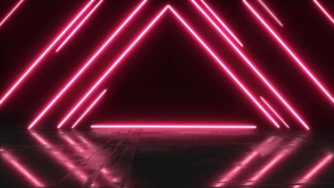 Neon Lights Backgrounds Pink Neon | Stock Video | Pond5