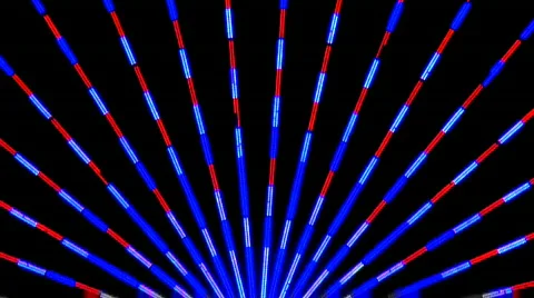 Neon Lights Clip 1 of  2 Stock Footage 540652