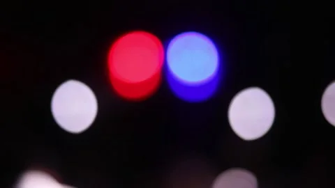 Neon lights on the dance floor. Blurry bokeh Stock Footage 157689410