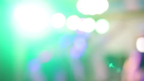 Neon lights on the dance floor Stock Footage 147678042