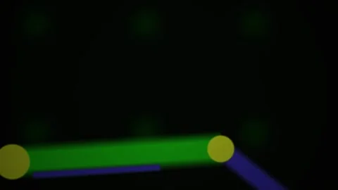 Neon lights in dark space. Stock Footage 340038123